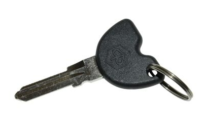 SLEUTEL PIAGGIO CONTACTSLOT BLIND (LANG) EURO-2/4/5 42MM BEVERLY/LIBERTY/ZIP  - ORIGINEEL