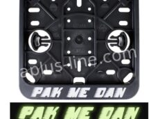 BROMFIETSKENTEKENPLAATHOUDERS LIGGEND BSF - PAK ME DAN (GLOW IN THE DARK)