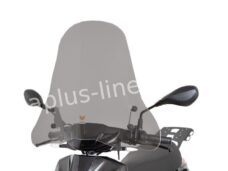 WINDSCHERM ISOTTA PASSEND OP PIAGGIO ONE SMOKE - NETTO PRIJS