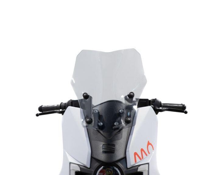 Windscherm Isotta Passend Op Seat Mo 125 / Silence S01 Laag - Smoke
