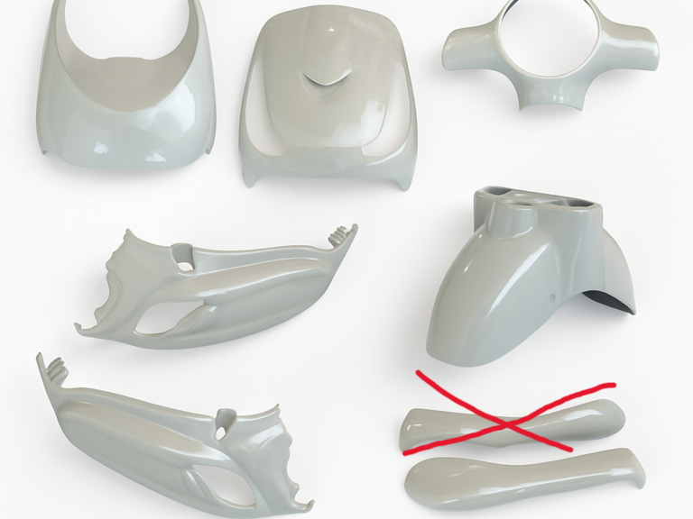 PLAATSET APLUS PASSEND OP FIDDLE II - PEARL WHITE (ZONDER RECHTER ONDERKAP)