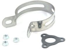 Klem Voor Demper E-NOX" Universeel Inox 70mm" - Tecnigas
