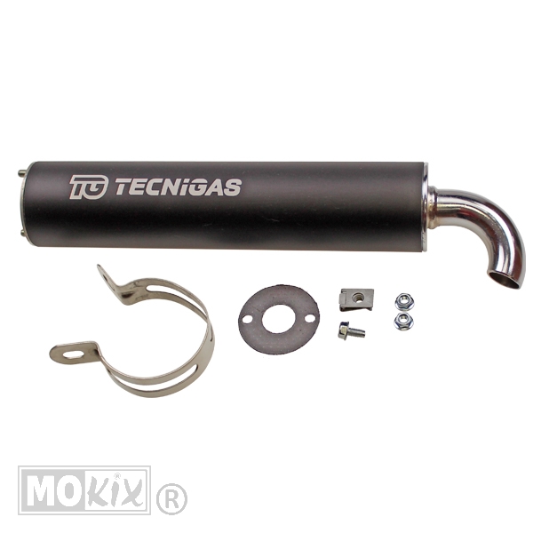 Einddemper Tecnigas Next-R 2gaats Zwart
