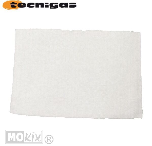 Demper-Vulling Fiber 297x207x8 450° Tecnigas
