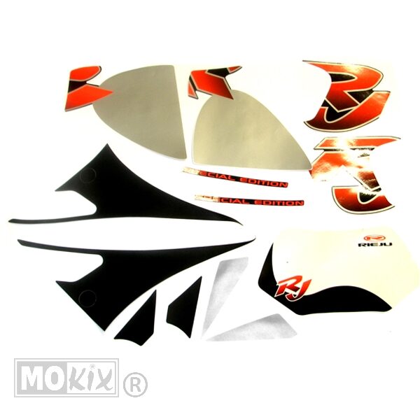 Transferset Rieju Spike Grijs 00