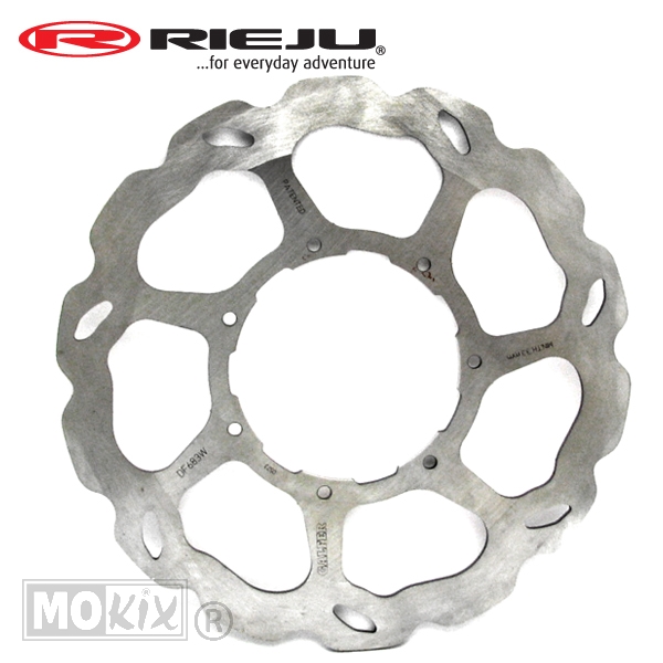 Remschijf Voor RS2 PRO 280x108.5x4 - Rieju