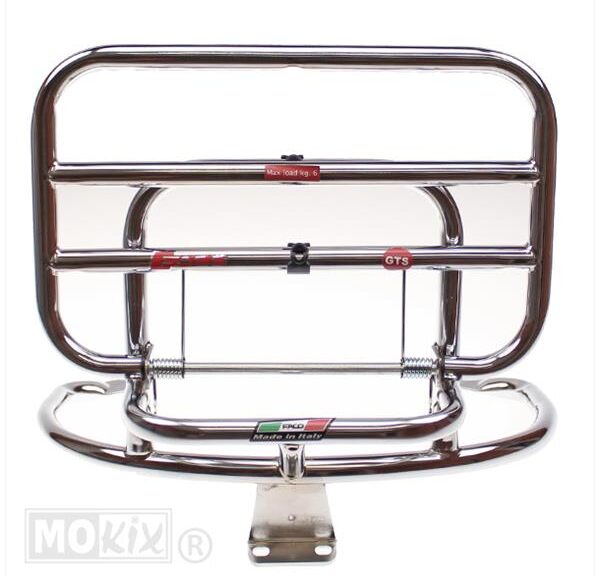 Achterdrager Vespa GTS Inklapbaar Chroom Faco