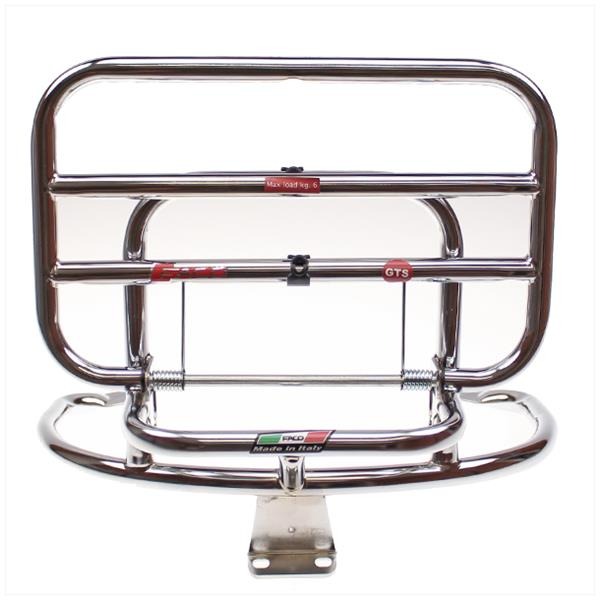 Achterdrager Vespa GTS Inklapbaar Chroom Faco