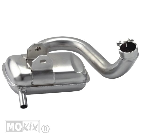03.07.048.02 UITLAAT VESPA PX200 CHROOM TECNIGAS