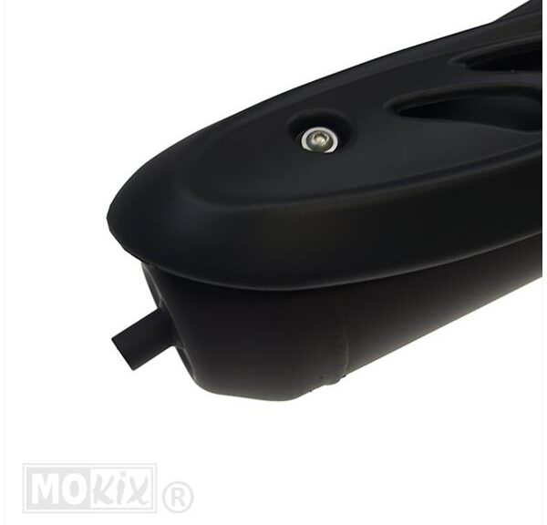 Uitlaat Silent-PRO Piaggio LX 4T 4V Black - Tecnigas