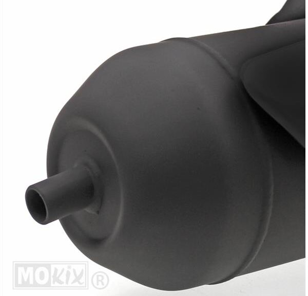 Uitlaat Silent-PRO Piaggio ZIP 4T e4 Black - Tecnigas