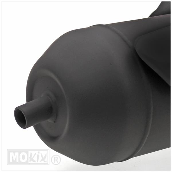 Uitlaat Silent-PRO Piaggio ZIP 4T e4 Black - Tecnigas