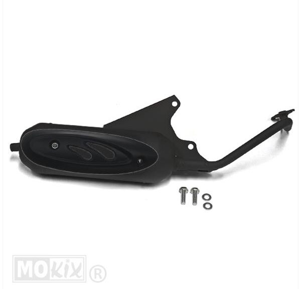 Exhaust Silent-PRO Honda Vision 50 NM 4T Black - Tecnigas