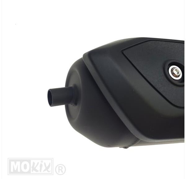 Uitlaat Silent-PRO Hyosung SF50 Black - Tecnigas