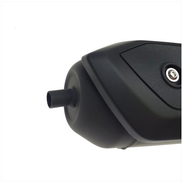 Uitlaat Silent-PRO Hyosung SF50 Black - Tecnigas