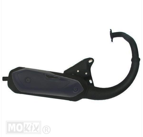 Uitlaat Silent-PRO Peugeot Vert 25km Open Black - Tecnigas