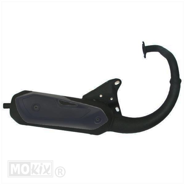 Uitlaat Silent-PRO Peugeot Vert 25km Open Black - Tecnigas