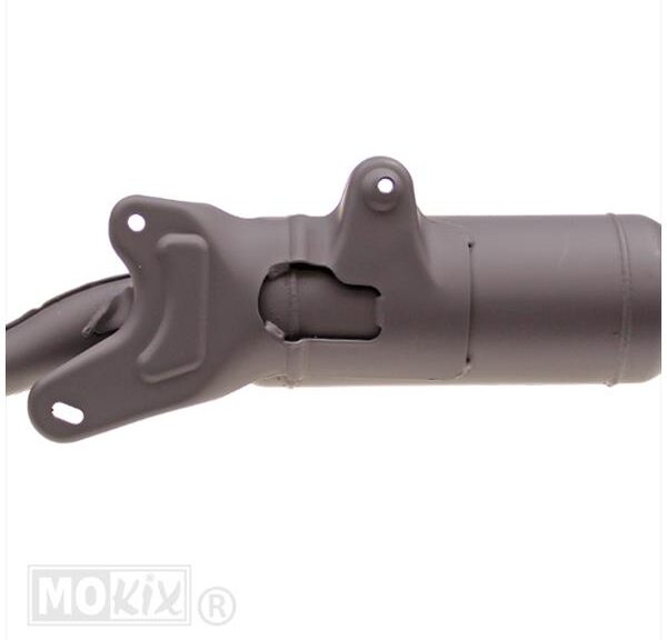 Uitlaat Silent-PRO Peugeot Horz 25km Open Black - Tecnigas