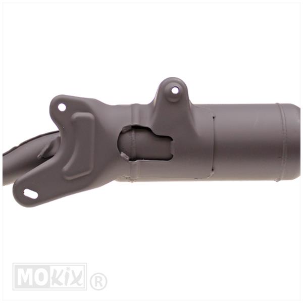 Uitlaat Silent-PRO Peugeot Horz 25km Open Black - Tecnigas