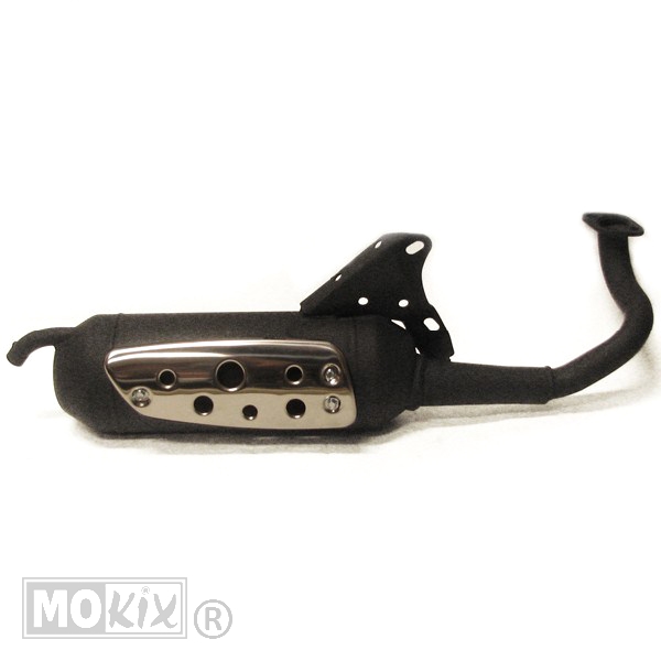 Uitlaat Silent-PRO PGO Comet Black - Tecnigas