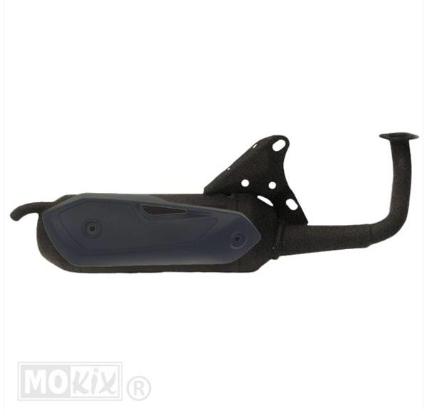Uitlaat Silent-PRO Minarelli 100cc Black - Tecnigas