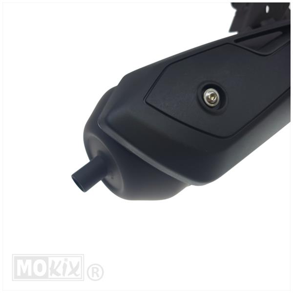 Uitlaat Silent-PRO China 2T/CPI E2 CE Black - Tecnigas
