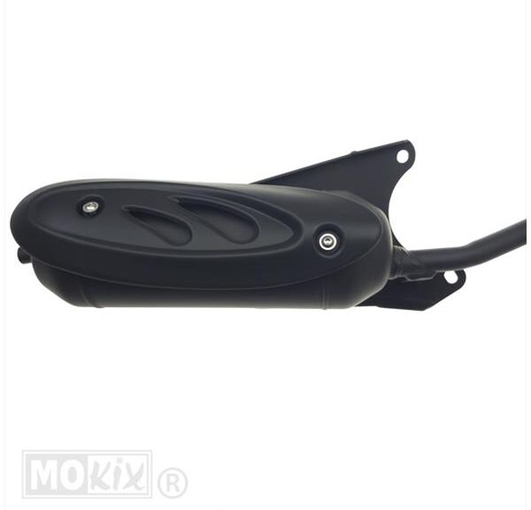 Uitlaat Silent-PRO SYM Fiddle III 50 4T Black - Tecnigas