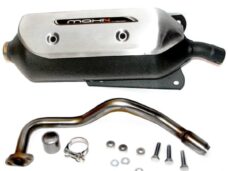 Uitlaat MAXI-4N Honda Shi/SPX 125 CE Zonder Lambda - Tecnigas
