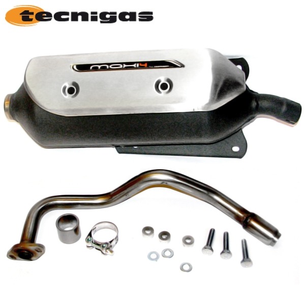 Uitlaat MAXI-4N Honda Shi/SPX 125 CE Zonder Lambda - Tecnigas
