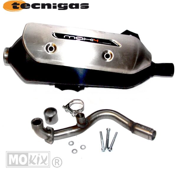 Uitlaat MAXI-4N Peugeot Geopolis 125cc CE - Tecnigas