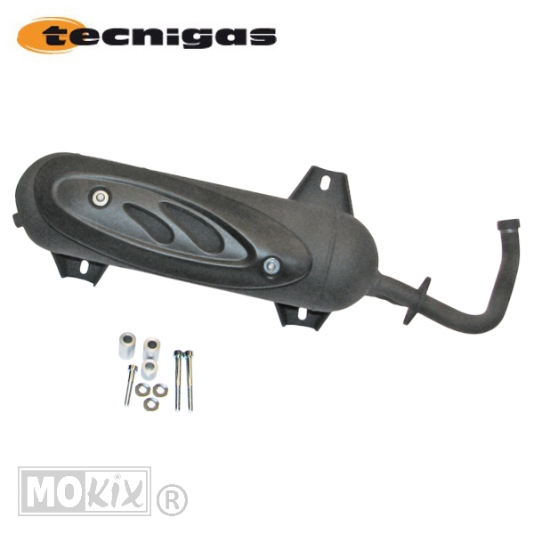 Uitlaat MAXI-4 Peugeot Elystar 125cc CE - Tecnigas