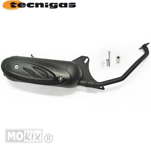 Uitlaat MAXI-4 Kymco Agility /CHI-GY6 125cc CE - Tecnigas