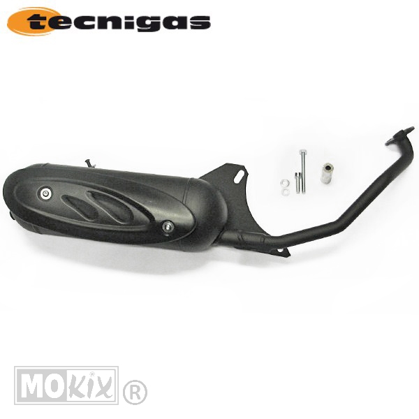 Uitlaat MAXI-4 Kymco Agility /CHI-GY6 125cc CE - Tecnigas