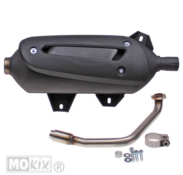 Uitlaat MAXI-4N SYM GTS 125cc 2005-2010 CE - Tecnigas