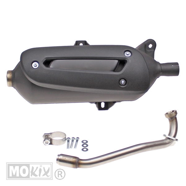 Uitlaat MAXI-4N Piaggio Evolution 05 CE" - Tecnigas