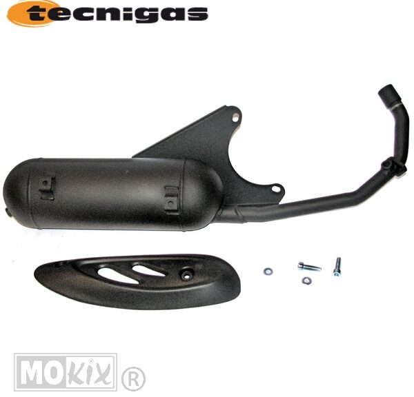 Uitlaat MAXI-4 Piaggio LX 3V 125cc CE - Tecnigas