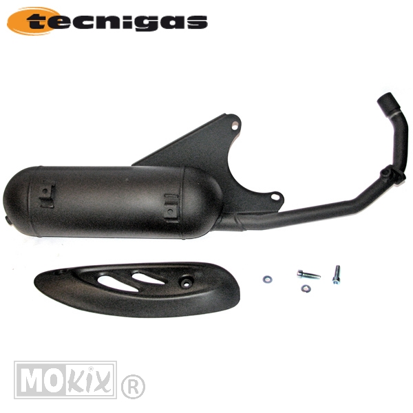 Uitlaat MAXI-4 Piaggio LX 3V 125cc CE - Tecnigas