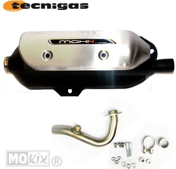 Uitlaat MAXI-4N Piaggio GTS 300i CE - Tecnigas