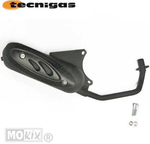 Uitlaat MAXI-4 Piaggio LX/ET4 2V 99-05 125/150 CE - Tecnigas