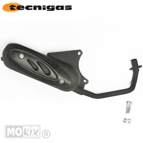 Uitlaat MAXI-4 Piaggio LX/ET4 2V 99-05 125/150 CE - Tecnigas