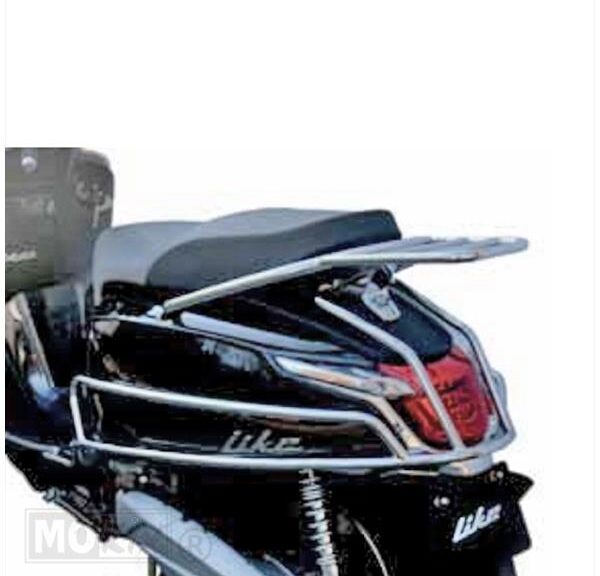 Valbeugel Kymco Like 17-20 Achter Chroom Dubbel - Faco