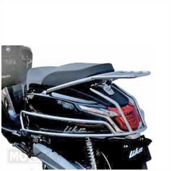 Valbeugel Kymco Like 17-20 Achter Chroom Dubbel - Faco