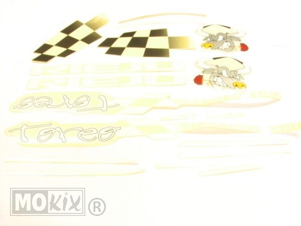 Stickerset Toreo Rieju 4T