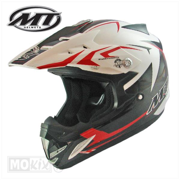 Helm Kids Steel Zwart/Rood (Xxxs) S - MT Helmets
