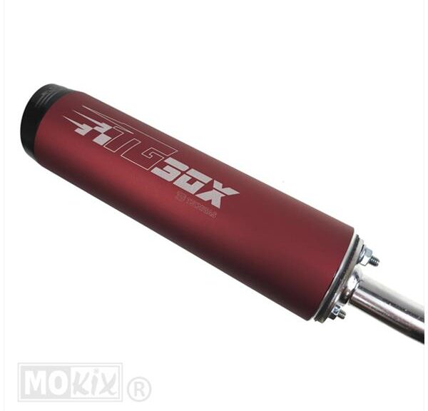 Uitlaat XS-2 Derbi Senda R00 Chroom CE  " - Tecnigas