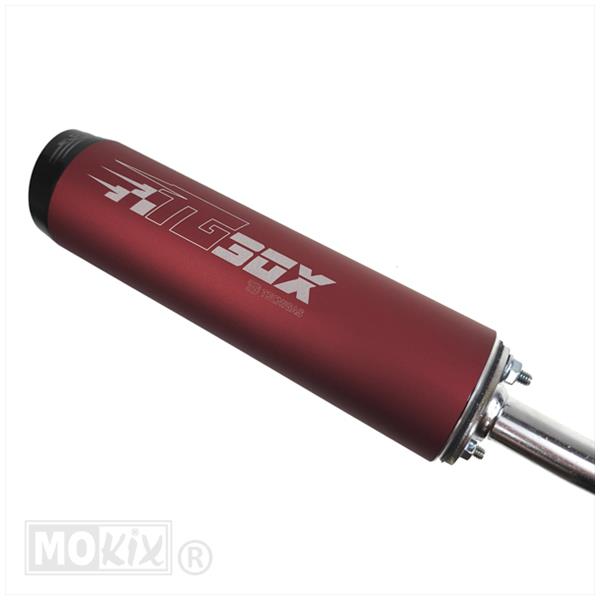 Uitlaat XS-2 Derbi Senda R00 Chroom CE " - Tecnigas