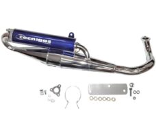 Uitlaat Next-R Derbi Predator Chroom - Tecnigas