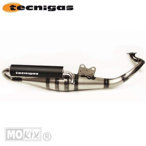 Uitlaat RS-II Minarelli Horizontaal 100cc - Tecnigas