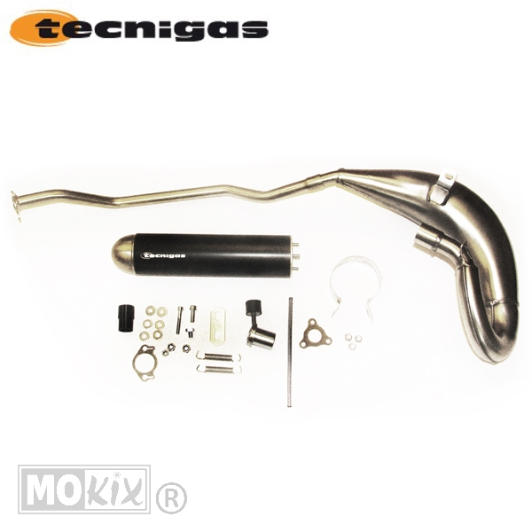 Uitlaat E-NOX Steel Derbi Senda '99 CE - Tecnigas