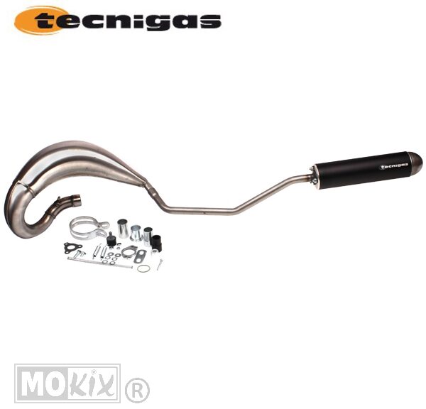 Uitlaat E-NOX RVS Derbi Senda '00/DRD CE - Tecnigas